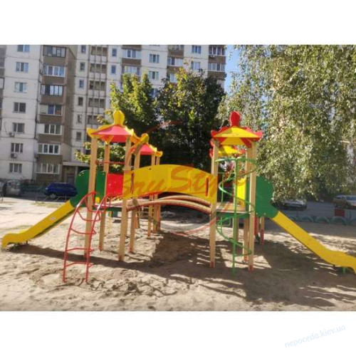Игровой детский комплекс "Меганом" для улицы, фото 2