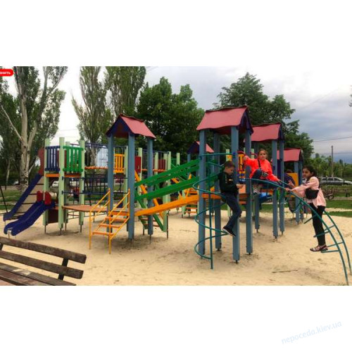 Уличный детский комплекс "Крепость" на детскую площадку , фото 3