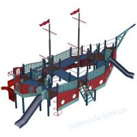 Дитячий комплекс Корабель Фрегат на майданчик ігровий