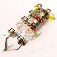 Детская игровая площадка Корсар в виде корабля уличная