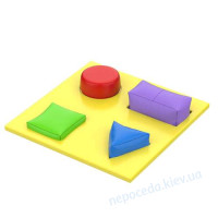 Игровой мягкий набор Сортер Геометрии