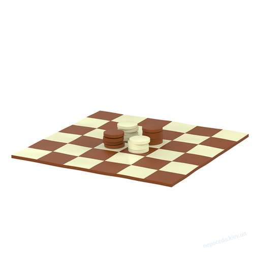 Игровой модуль-мат Шашки, фото 1