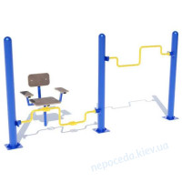 Тренажёр для мышц рук и ног на спортивную площадку