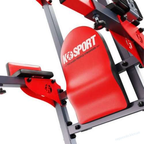Станок стационарный комбинированный - турник с брусками и спинкой K-Sport, фото 4