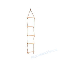 Канатна драбинка 5 ступінчаста Light 196 см