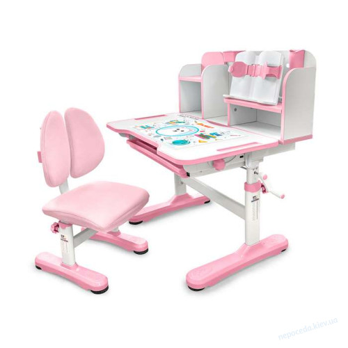 Комплект парта и стул Evo-Kids BD-28 Panda детский, фото 4