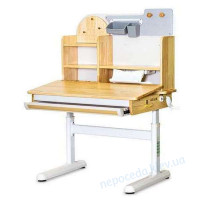 Детский стол-парта Mealux Timberdesk S с надстройкой