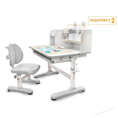 Детский комплект парта и стул Evo-Kids BD-29 Panda XL, фото 3