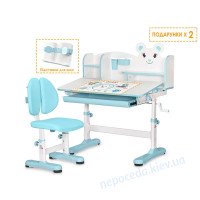 Детский комплект парта и стул Evo-Kids BD-29 Panda XL