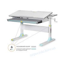 Парта регулируемая детская Mealux Edmonton Lite Multicolor (синий)