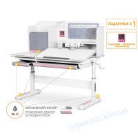 Регулируемый детский стол Winnipeg Multicolor WG + PN девочке