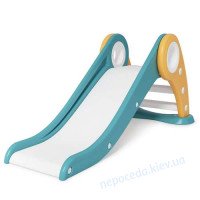 Пластиковая горочка Mealux Triton детская голубовато-желтая