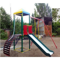 Укрепить мышцы на детском спортивном уголке