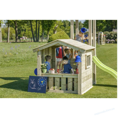 Дитячий майданчик з гіркою та будиночком Blue Rabbit LOOKOUT, фото 1