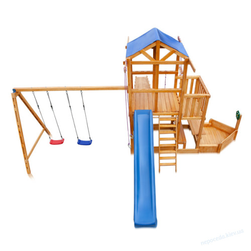 Babyland-13   Детская площадка "Капитан" с зимней горкой, фото 1