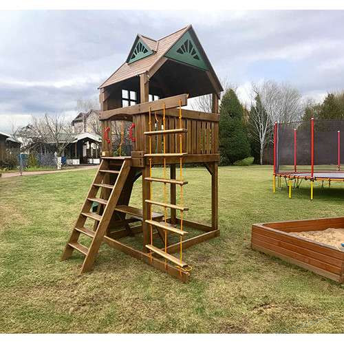 Игровой детский комплекс для улицы Люкс-2 базовый, фото 4