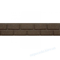 Декоративный бордюр для сада MultyHome "кирпич" 9х2х120см серо-коричне..