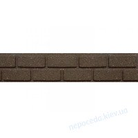 Декоративний бордюр для саду MultyHome "цегла" 9х2х120см сіро-коричнев..