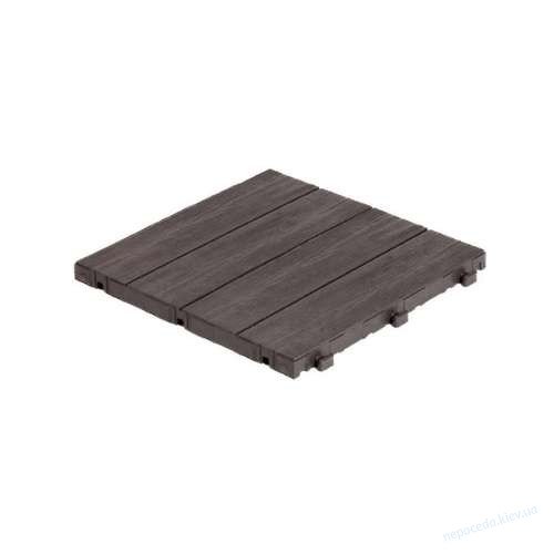 Покриття для підлоги декоративне Multy Home Woodgrain коричневий 30х30см уп.6 шт.