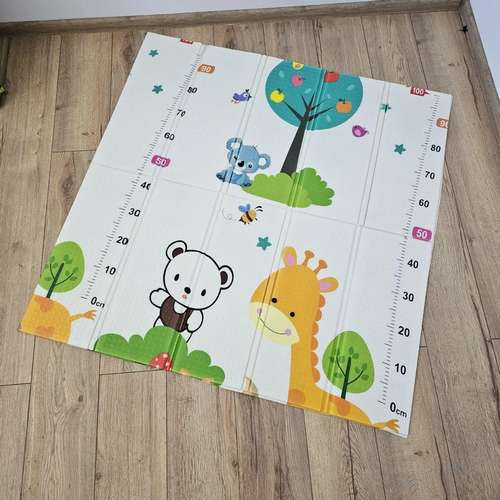 Дитячий двухсторонній ігровий килимок Avko 120x120см, фото 1