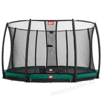 Батут BERG InGround Favorit 430 с сеткой Deluxe InGround