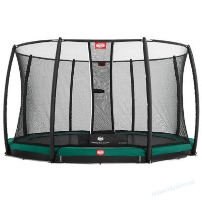 Батут BERG InGround Favorit 430 с сеткой Deluxe InGround