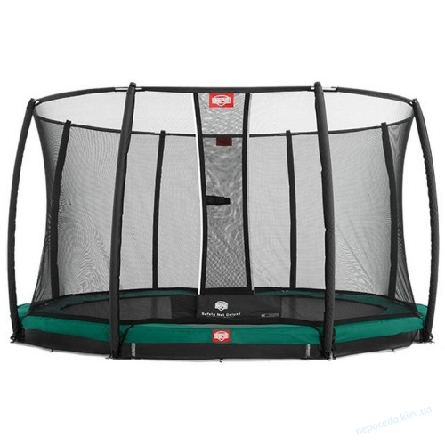 Батут BERG InGround Favorit 430 з сіткою Deluxe InGround