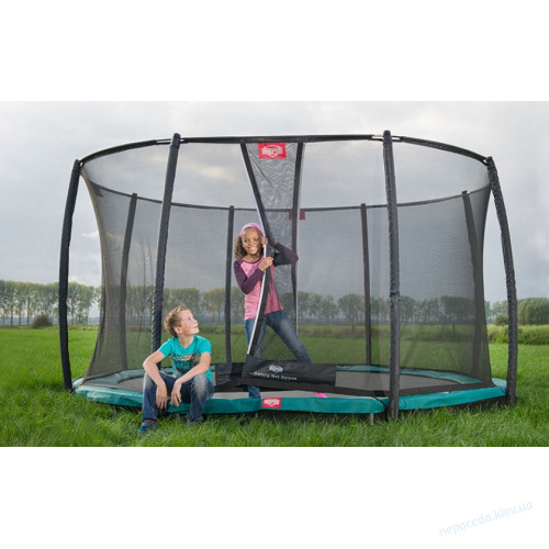 Батут BERG InGround Favorit 430 з сіткою Deluxe InGround, фото 6