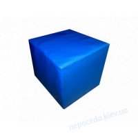 Кубик пуфик 20х20х20 см в кожзаме
