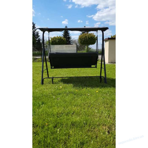 Качели трехместные садовые Just Garden Relax (серая), фото 8