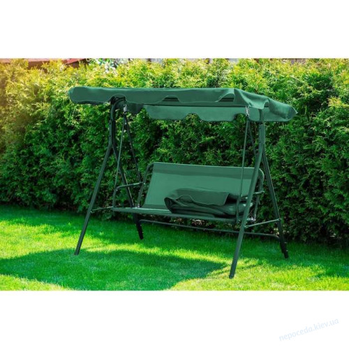 Садовая качеля Just Garden Relax трехместная (зеленая), фото 8