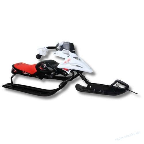 Санки-мотоцикл Prime Sport Arctic Moto красные