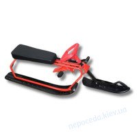 Санки-мотоцикл Prime Sport Snow Moto красные
