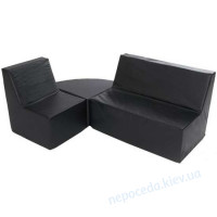 Игровой набор мягкой мебели Черный