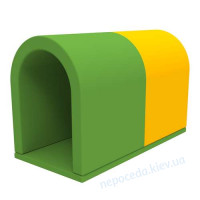 Модульная Арка двойная Лабиринт 120х60 см зелено-желтая