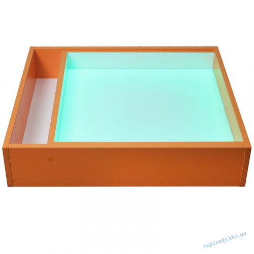 Детский световой планшет из ДСП оранжевый