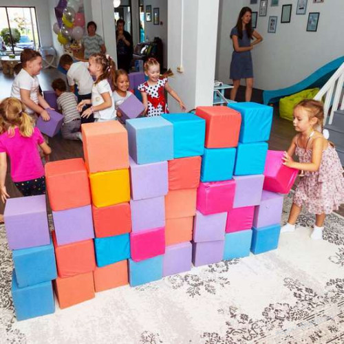 Поролоновые кубики для поролоновой ямы в игровую зону, фото 1