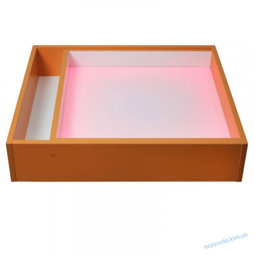 Детский световой планшет из ДСП оранжевый