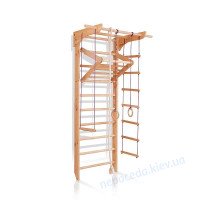 Детский спортивный уголок 10-Lux 2-240 для дома из сосны