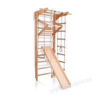 Спортивный уголок 10-Lux 3-220 для дома из сосны