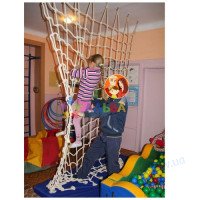 Сетка лестница подвесная 250см