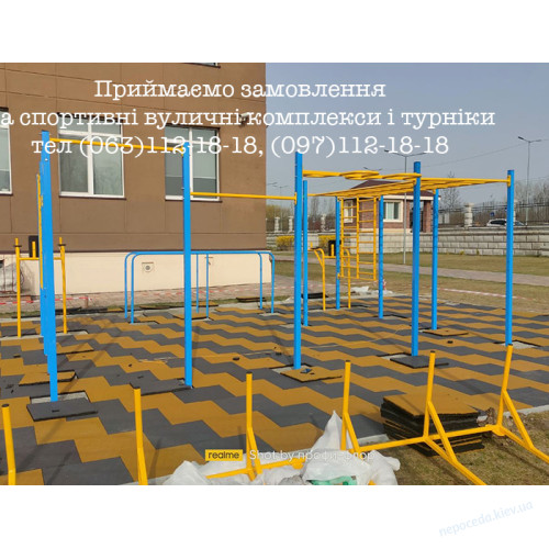 Комплекс спортивный уличный "workout", фото 2