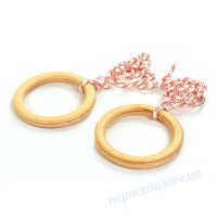 Кольца гимнастические в упаковке (фанера)