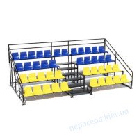 Трибуна (42 місця) на вуличний спортмайданчик
