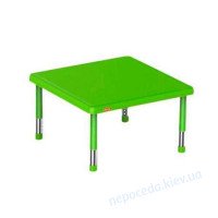 Детский стол Yucai с регулировкой высоты зеленый