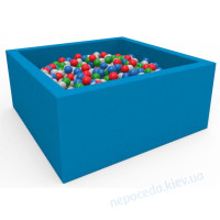 Сухой бассейн Lucky Квадратный синий