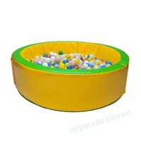 Детский сухой бассейн "Круглый" 150х150х40см (ВП)