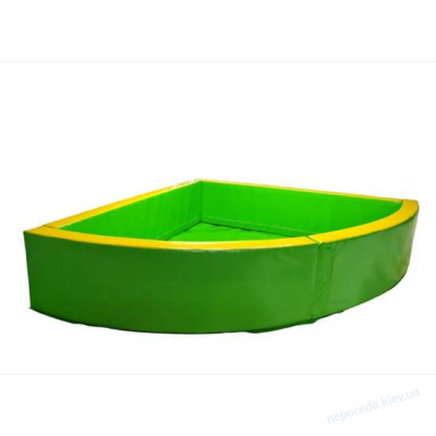 Сухой игровой бассейн "Угловой" 150х150х40см (ВП) детский без шариков