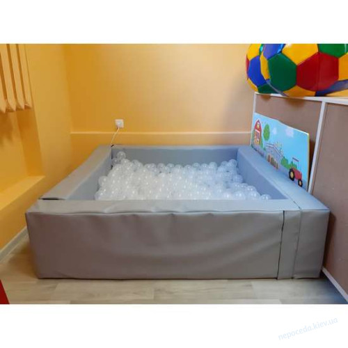 Сухой бассейн Светотерапия квадратный 150х150 см, фото 5