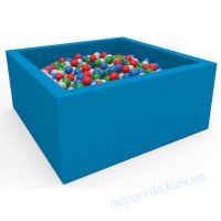 Сухой бассейн Lucky Квадратный синий